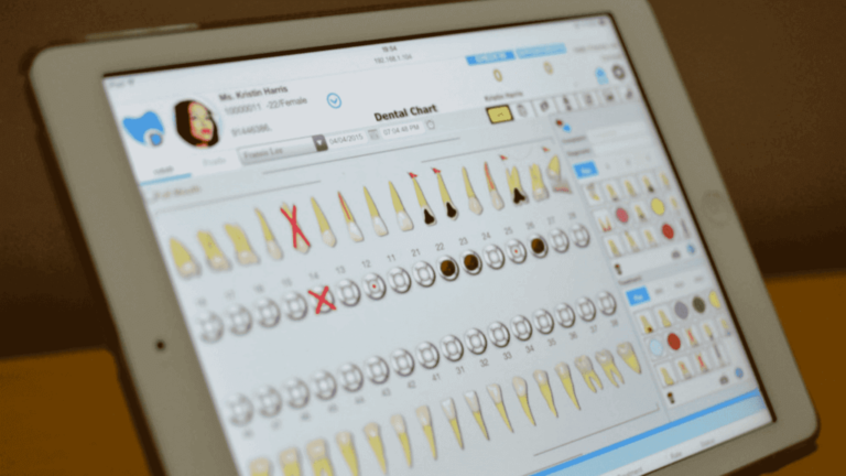 Ipad dental software