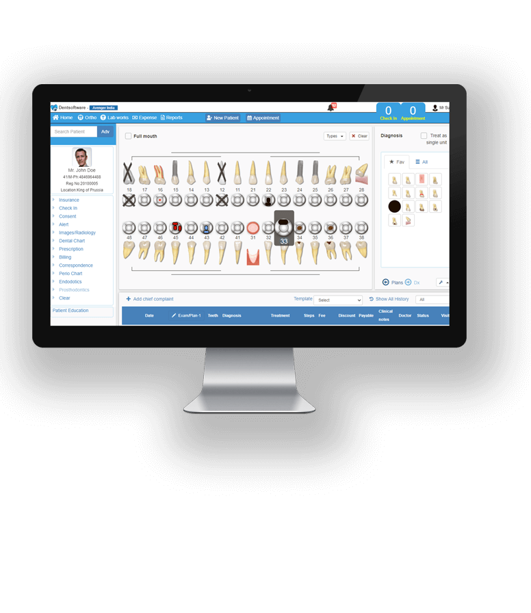 dental-software-charting