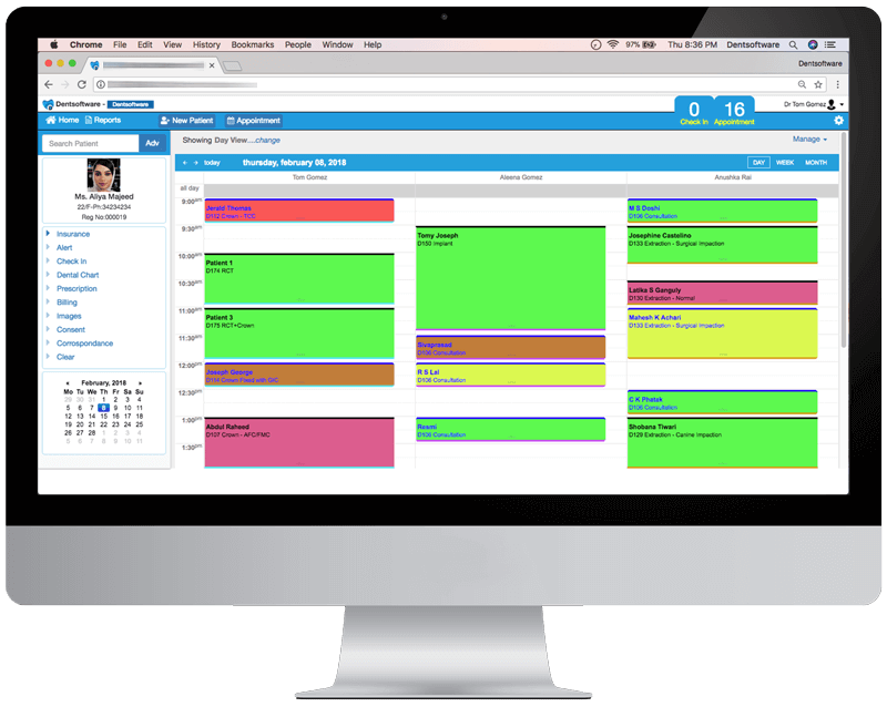 dental appointment software Dentsoftware