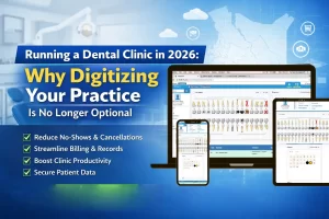 cloud dental software dashboard for dental clinic management